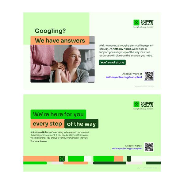 Posters, Flyers and Digital Screen images for the patient services pages on the website.