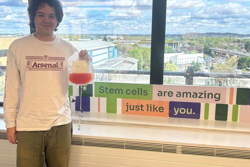 Thomas donates stem cells in Arsenal Top