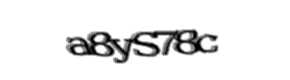 Security check image, please type the characters shown