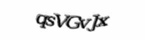 Security check image, please type the characters shown