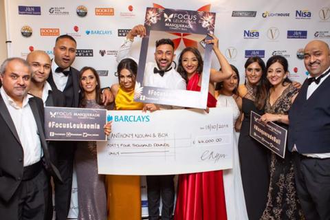 Team Together images for website Focus Leukaemia at their ball in 2018. Samrick Singh Bahia is the lead. Consent has been taken centrally via the stories forms.