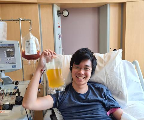 Ken donated his stem cells and shared his story