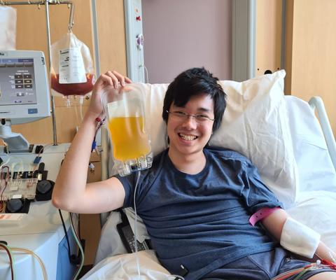 Ken donated his stem cells and shared his story