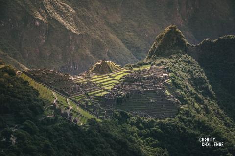 Photo of the top of Machu Picchu