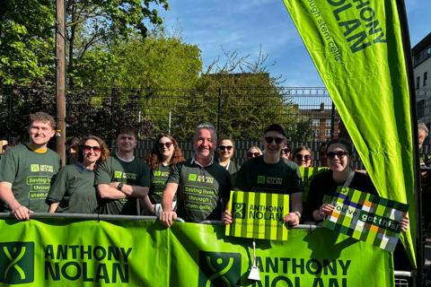 Anthony Nolan runner at London Marathon