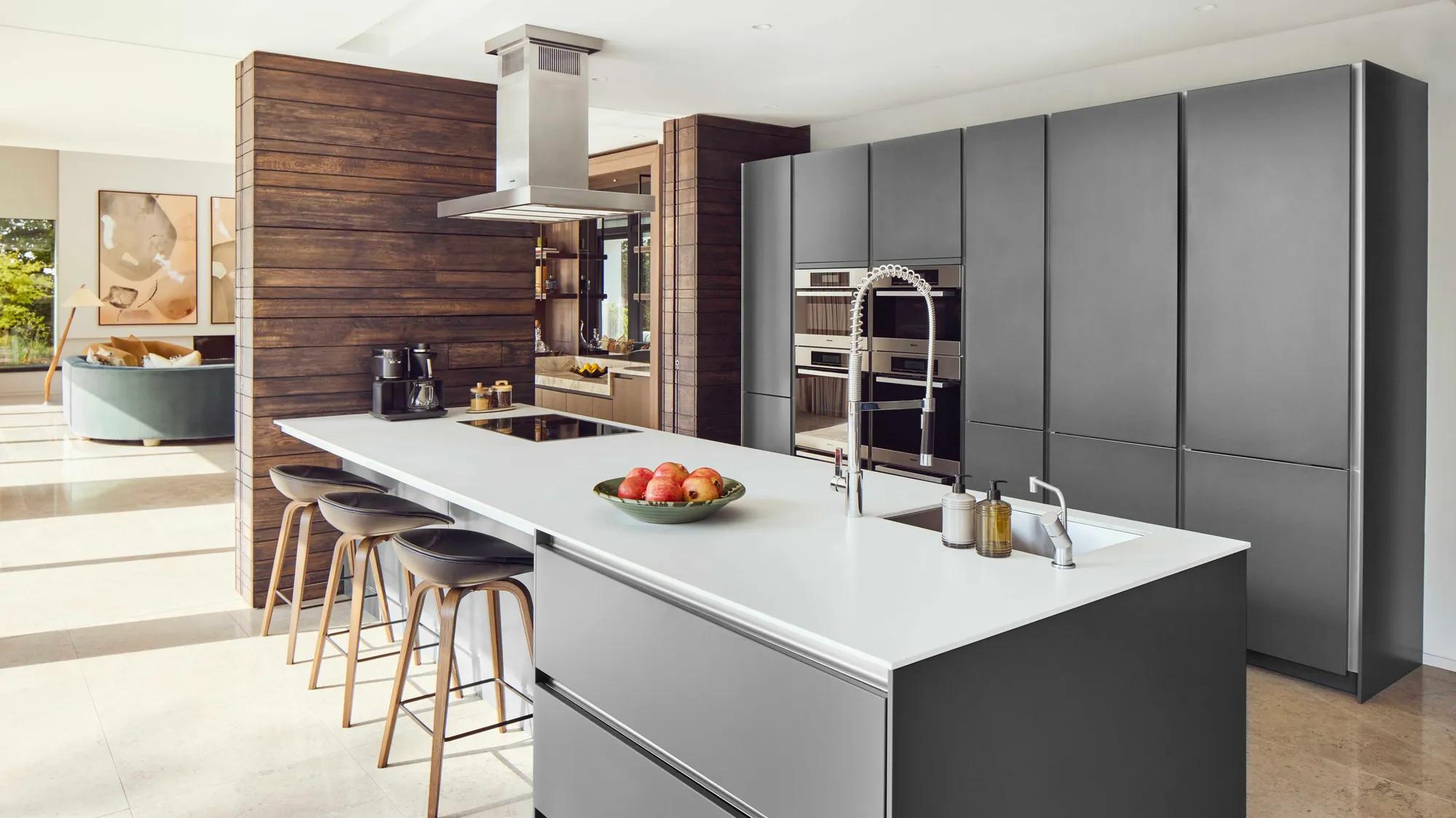 The kitchen inside the Omaze Million Pound House in Cheshire