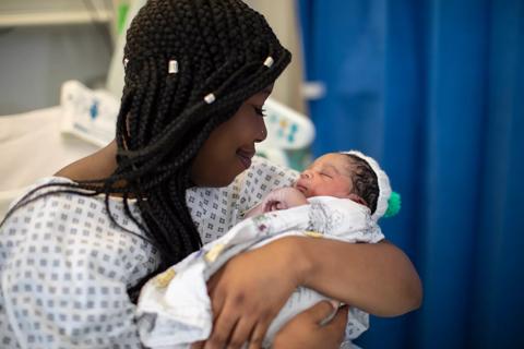 Cord Blood Collection – Dolapo Ogundimo is a new mum who donated her baby's cord blood. Her son, Cyprien, is a born lifesaver!