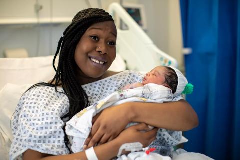 Cord Blood Collection – Dolapo Ogundimo is a new mum who donated her baby's cord blood. Her son, Cyprien, is a born lifesaver!