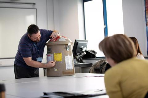 Nottingham Cord Training – consent forms with Roger Horton