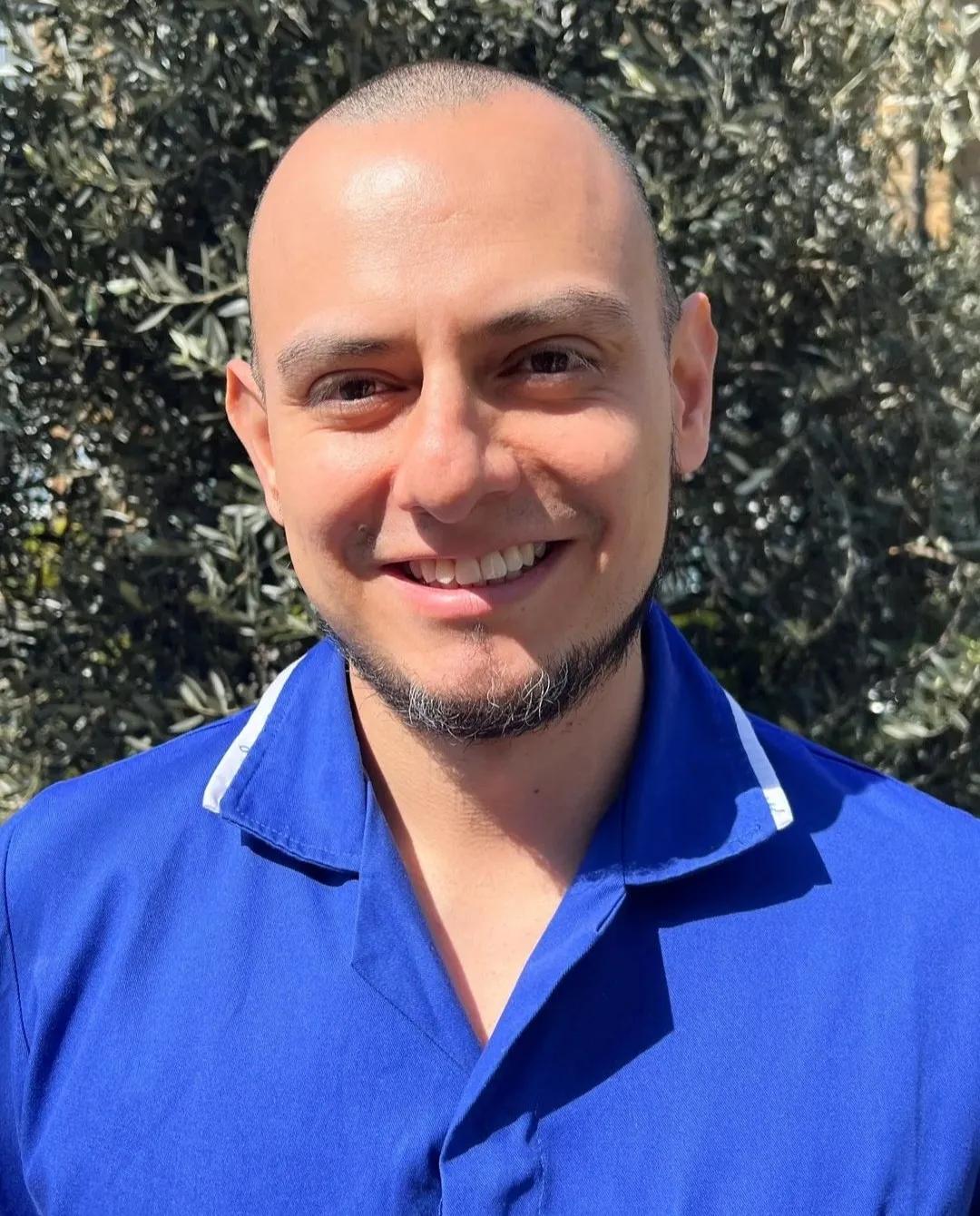 Portrait of Andres Sebastian Moya Davila