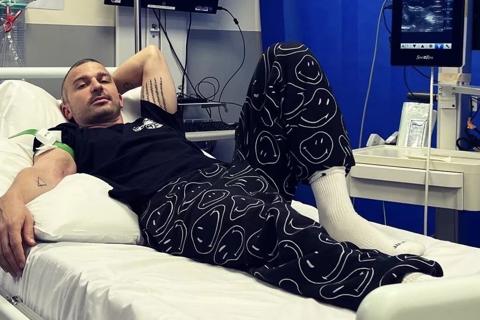 DJ Michael Bibi in hospital