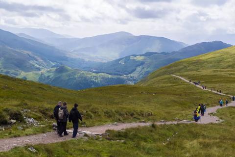 Three Peaks Challenge Ben Nevis