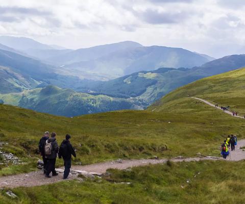 Three Peaks Challenge Ben Nevis