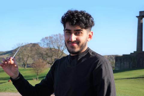 Zain Sheikh, donor in Scotland, member of SABS Youth Committee (Scottish Ahlul Bayt Society). Contact and consent through Amy Bartlett