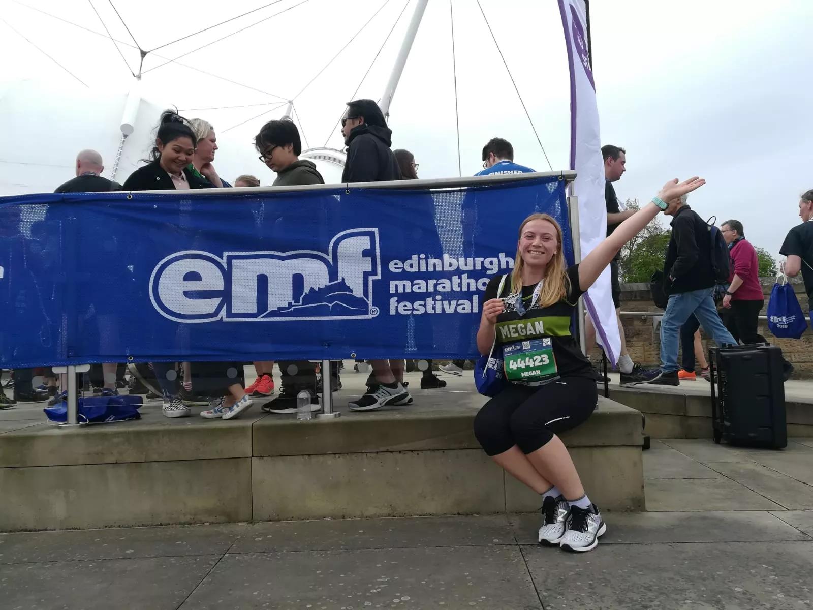 Megan Gullam Edinburgh Marathon Festiva