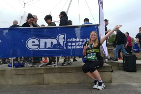 Megan Gullam Edinburgh Marathon Festiva