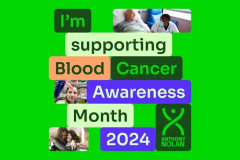 Blood Cancer Awareness Month 2024 graphic