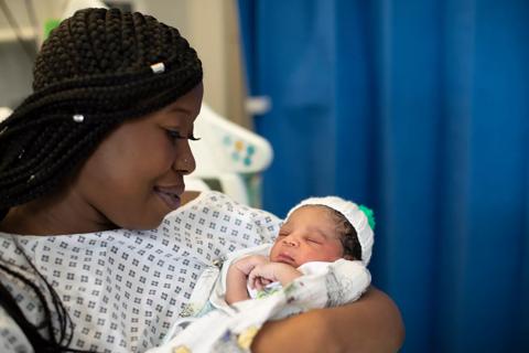 Cord Blood Collection – Dolapo Ogundimo is a new mum who donated her baby's cord blood. Her son, Cyprien, is a born lifesaver!