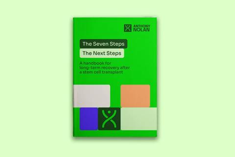 A booklet cover with the title The Seven Steps: The Next Steps.