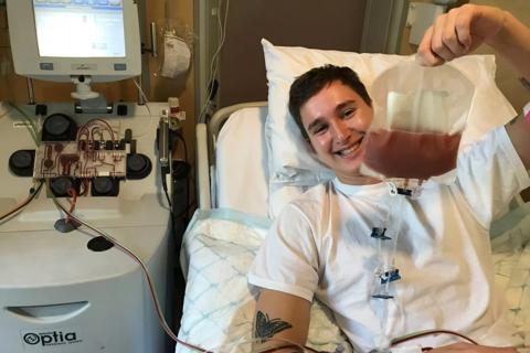 Jacob, stem cell donor
