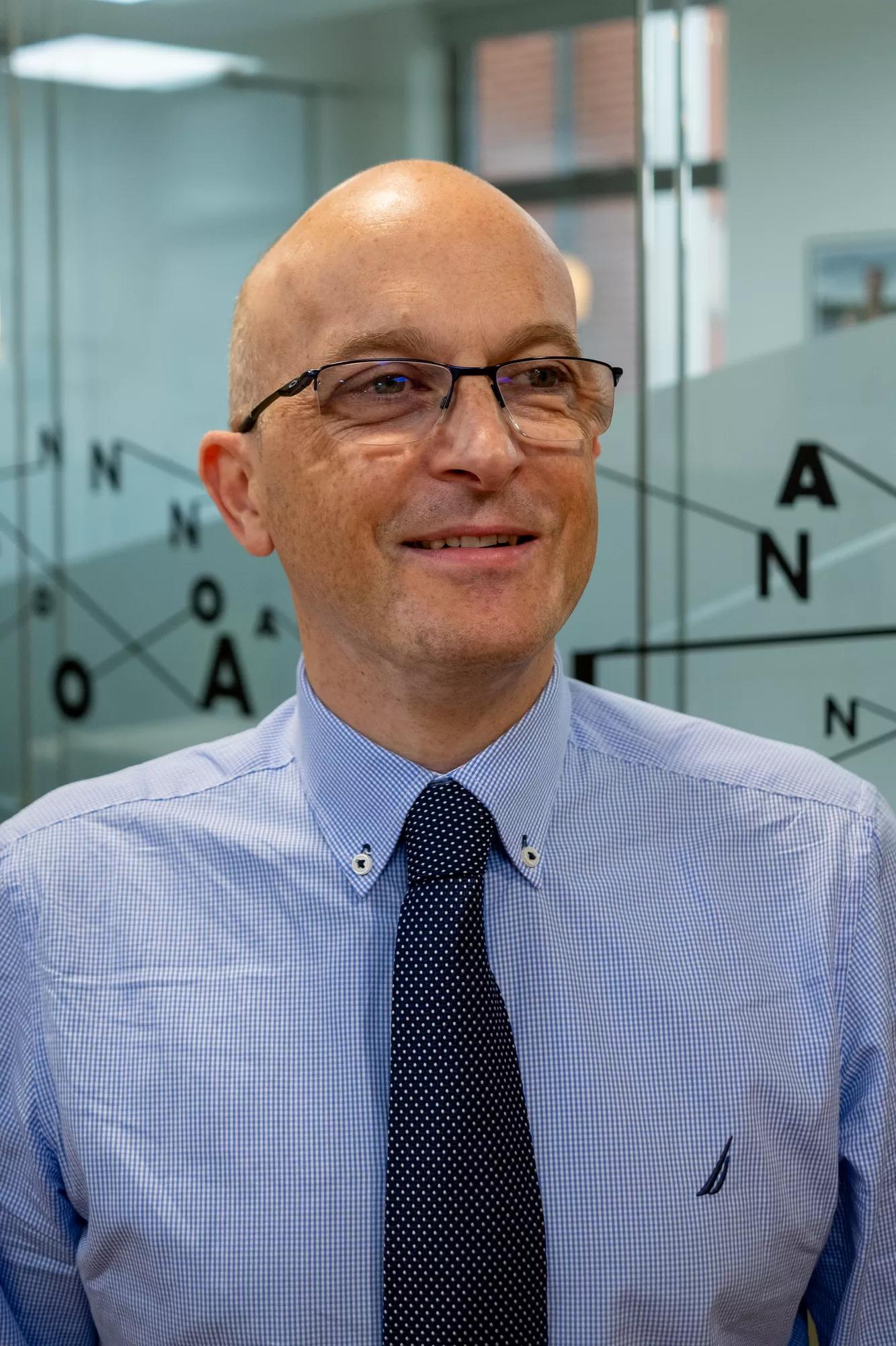  A photo of Dr Robert Danby, Who is Anthony Nolan's Chief Medical and Scientific Officer