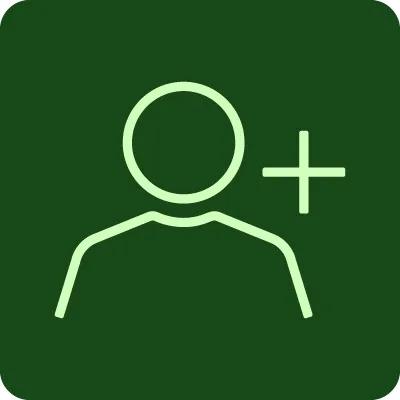 AN Icon, Invigorating Green on  Resilient Green