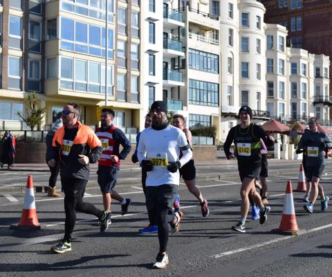 Team Anthony Nolan at the Grand Brighton Half Marathon 2018