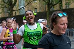 Team AN runner at the TCS London Marathon 2025