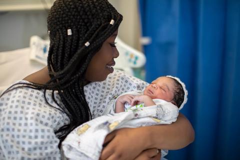 Cord Blood Collection – Dolapo Ogundimo is a new mum who donated her baby's cord blood. Her son, Cyprien, is a born lifesaver!