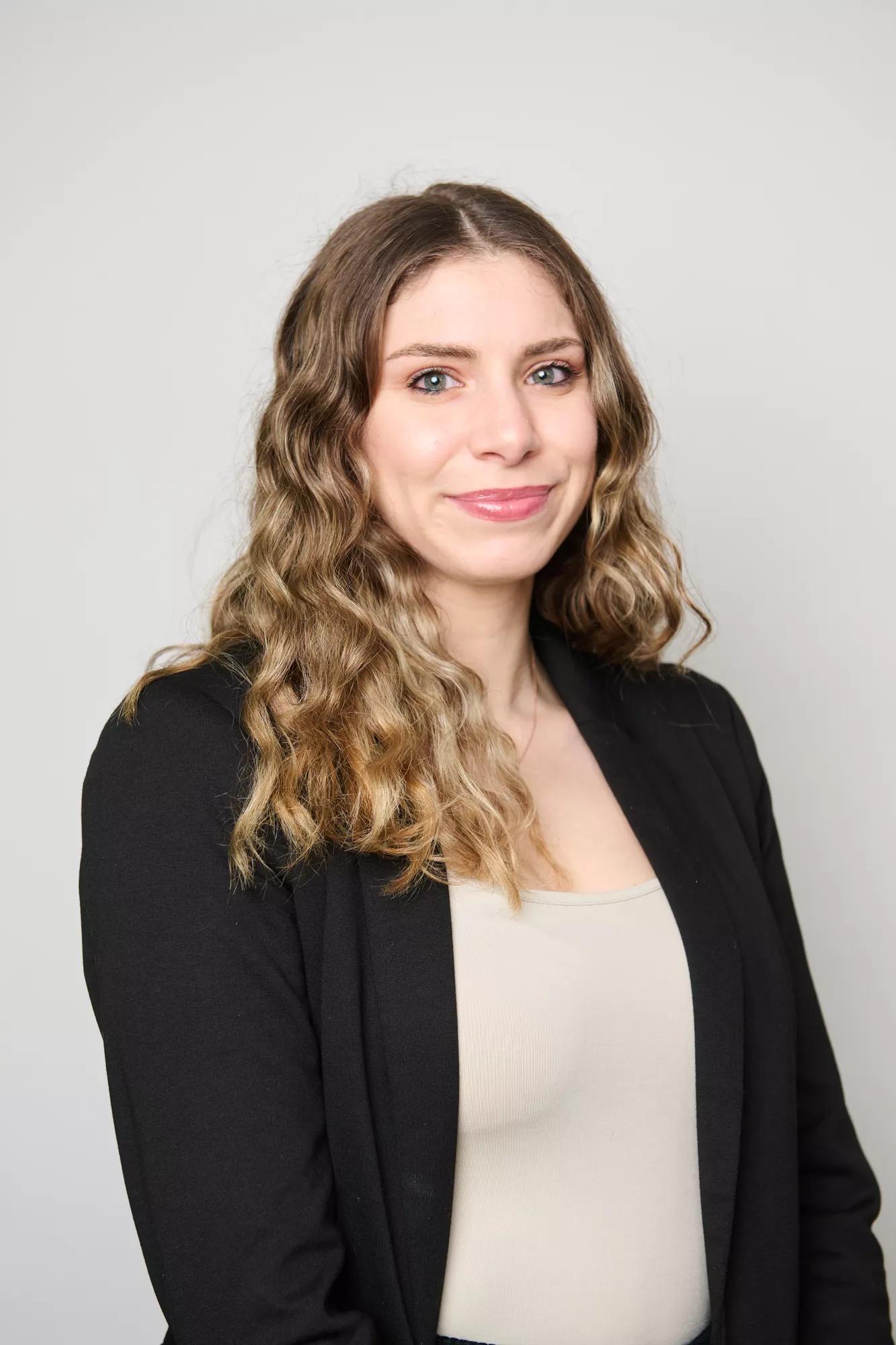 A headshot portrait of Dr Christina Yiallouridou