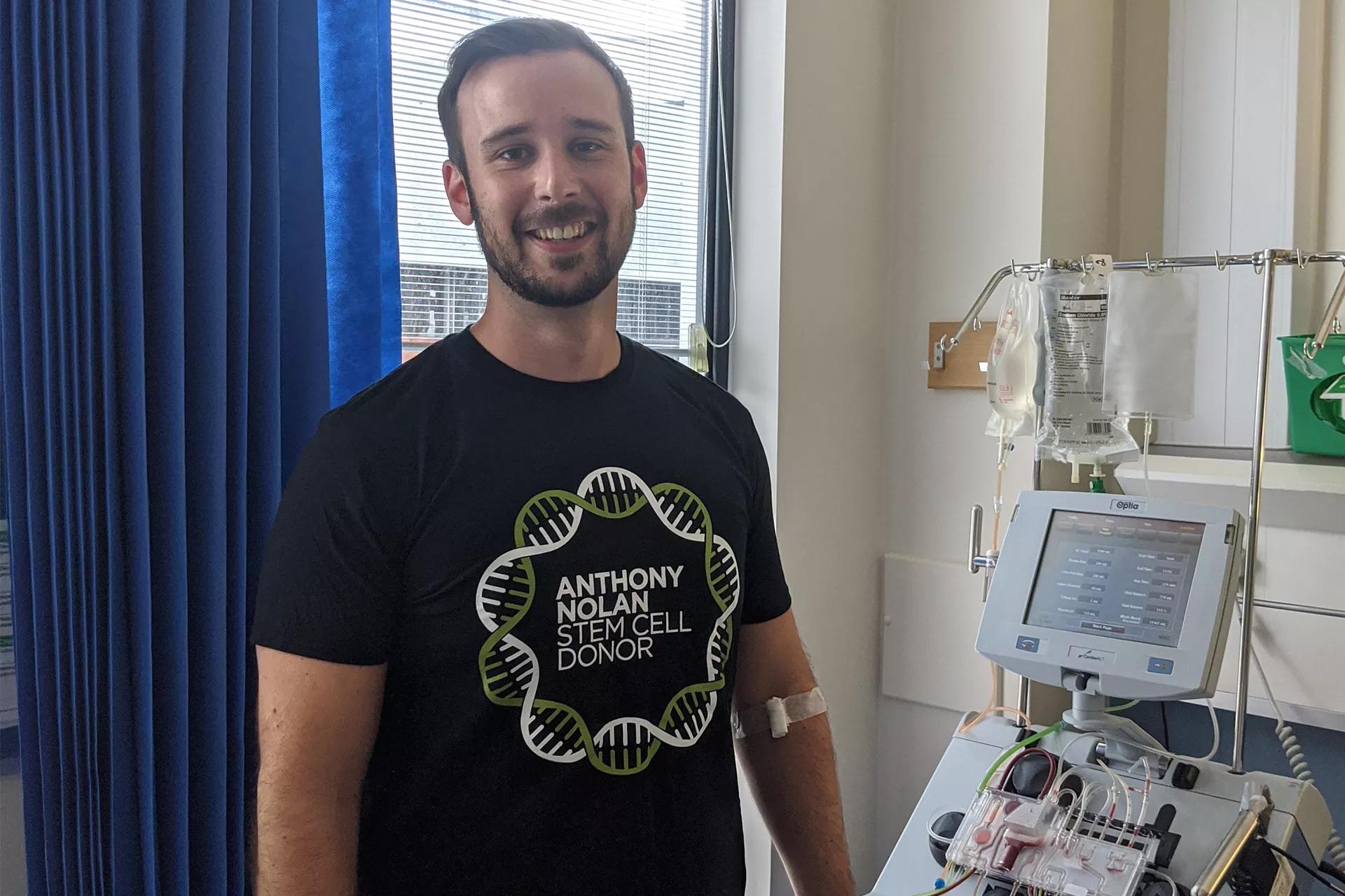 Male stem cell donor