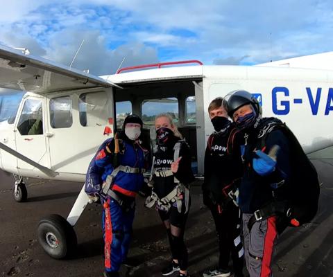 Skydive - on the ground