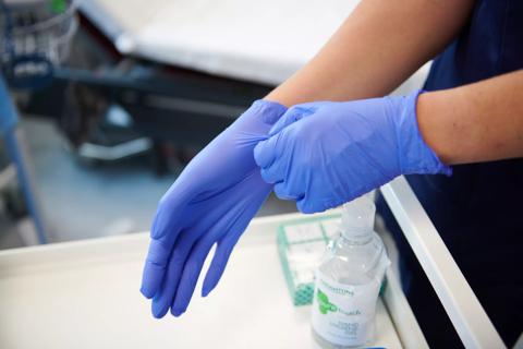 Healthcare professionals and patients in a clinical setting