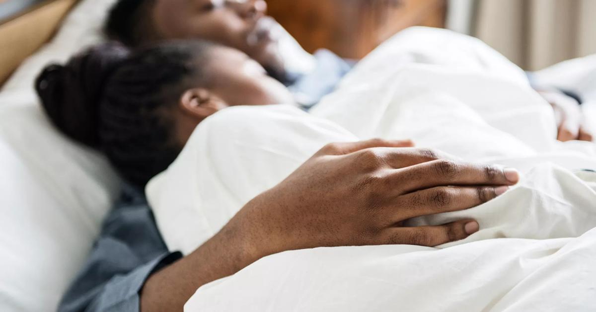 Boyfriend Removing Bra Girlfriend Isolated Over Stock Photo