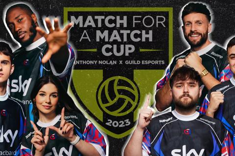 Picture showing the gamers and casters of Anthony Nolan's Match for a Match Cup campaign