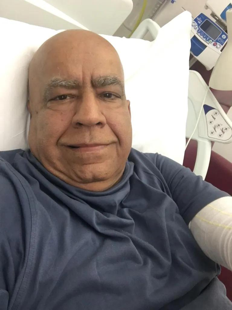 Pradeep Thati having his stem cell transplant