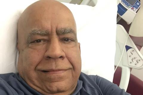 Pradeep Thati having his stem cell transplant