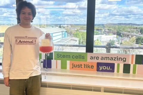 Thomas donates stem cells in Arsenal Top