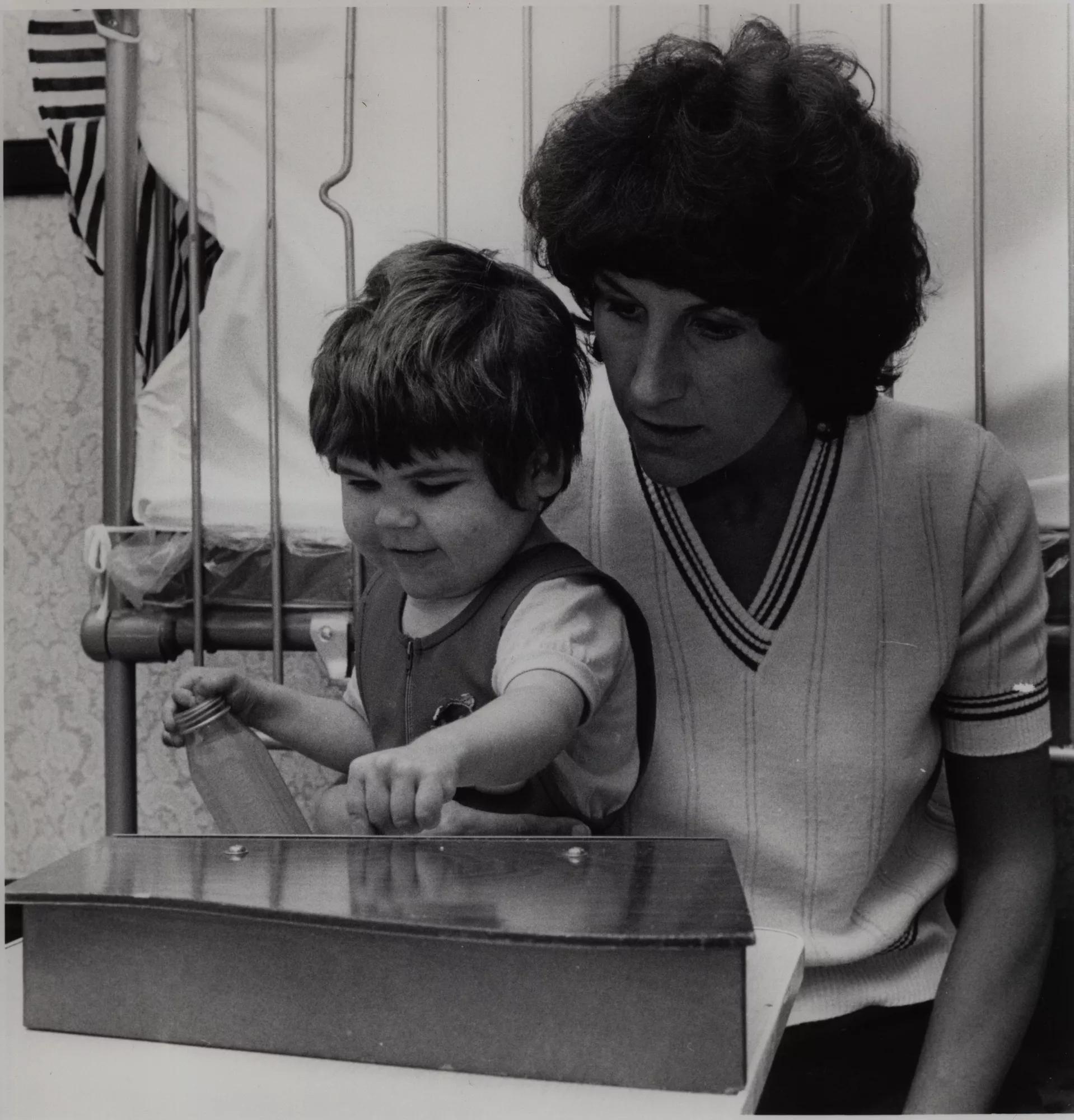 Anthony and his mother, Shirley Nolan