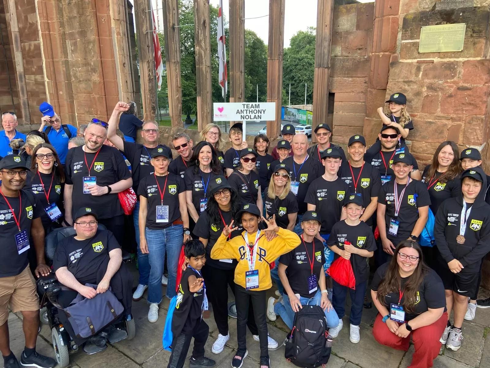 British Transplant Games team 