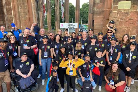 British Transplant Games team 