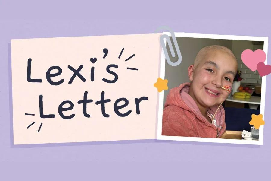 Lexi’s letter | Anthony Nolan