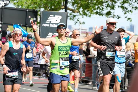 Anthony Nolan runner at London Marathon